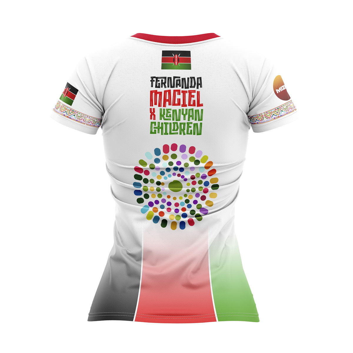Short Sleeve T-Shirt Women - Fernanda Maciel & Kenyan Children (Outlet)