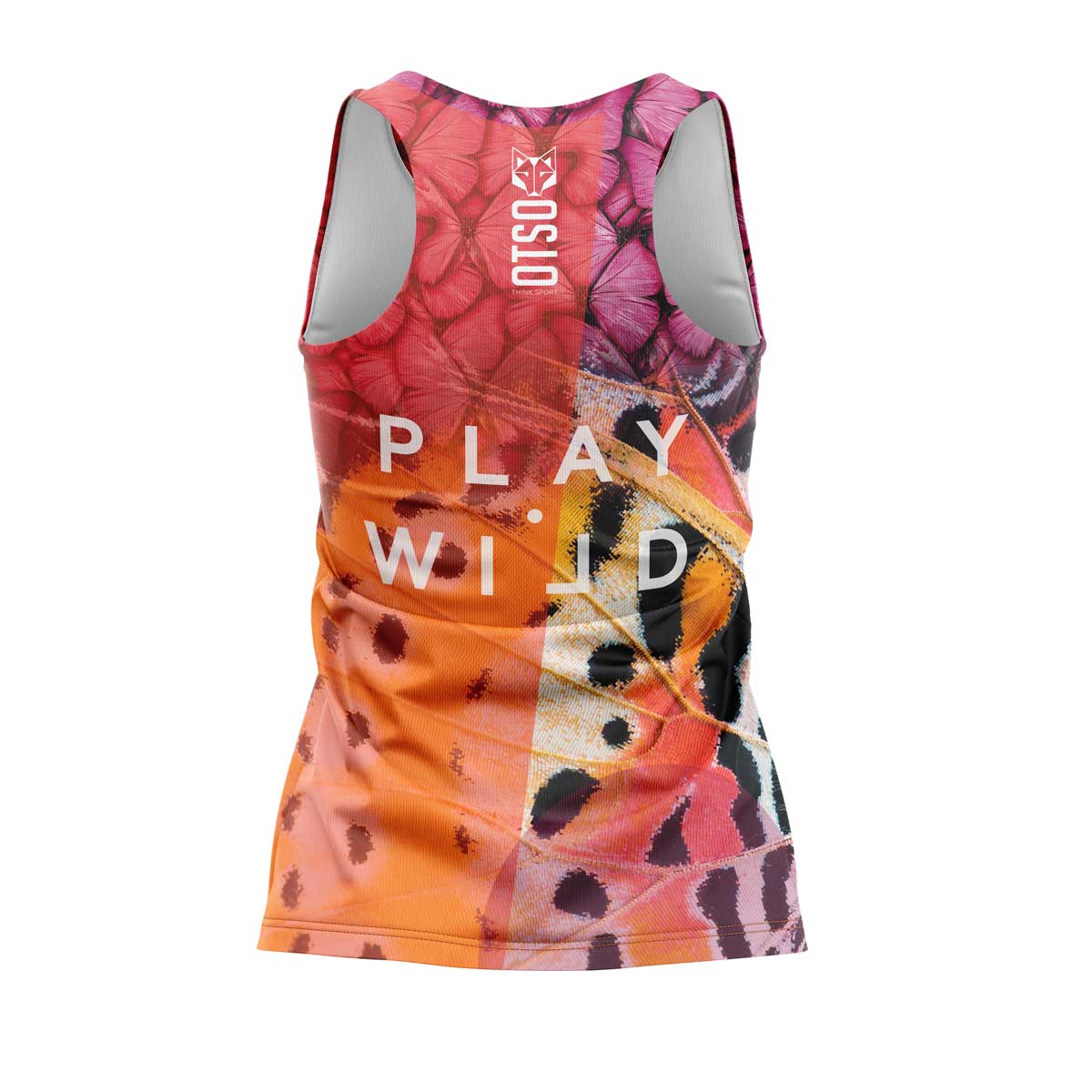 Camiseta de pádel sem mangas mulher - Wings (Outlet)