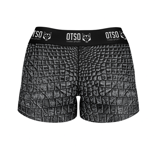 Pantalons curts de dona - Black Snake