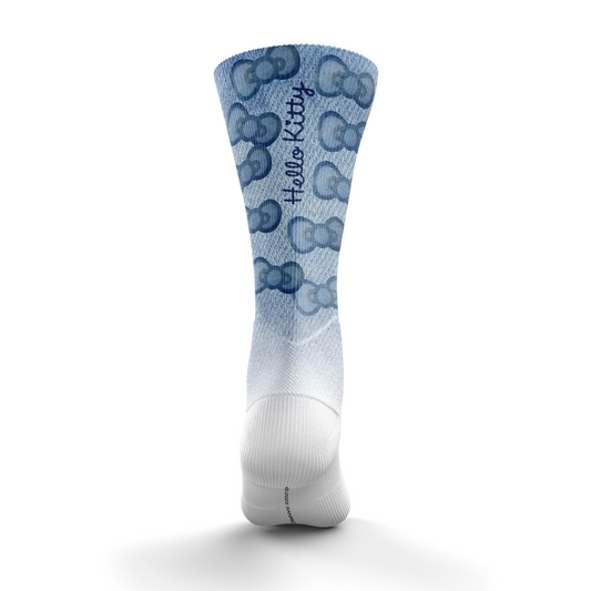 Calcetines Sublimados - Hello Kitty Denim