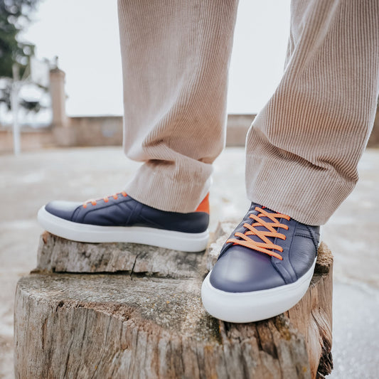 Sneakers OTSO X Munich Navy Blue - Masculino