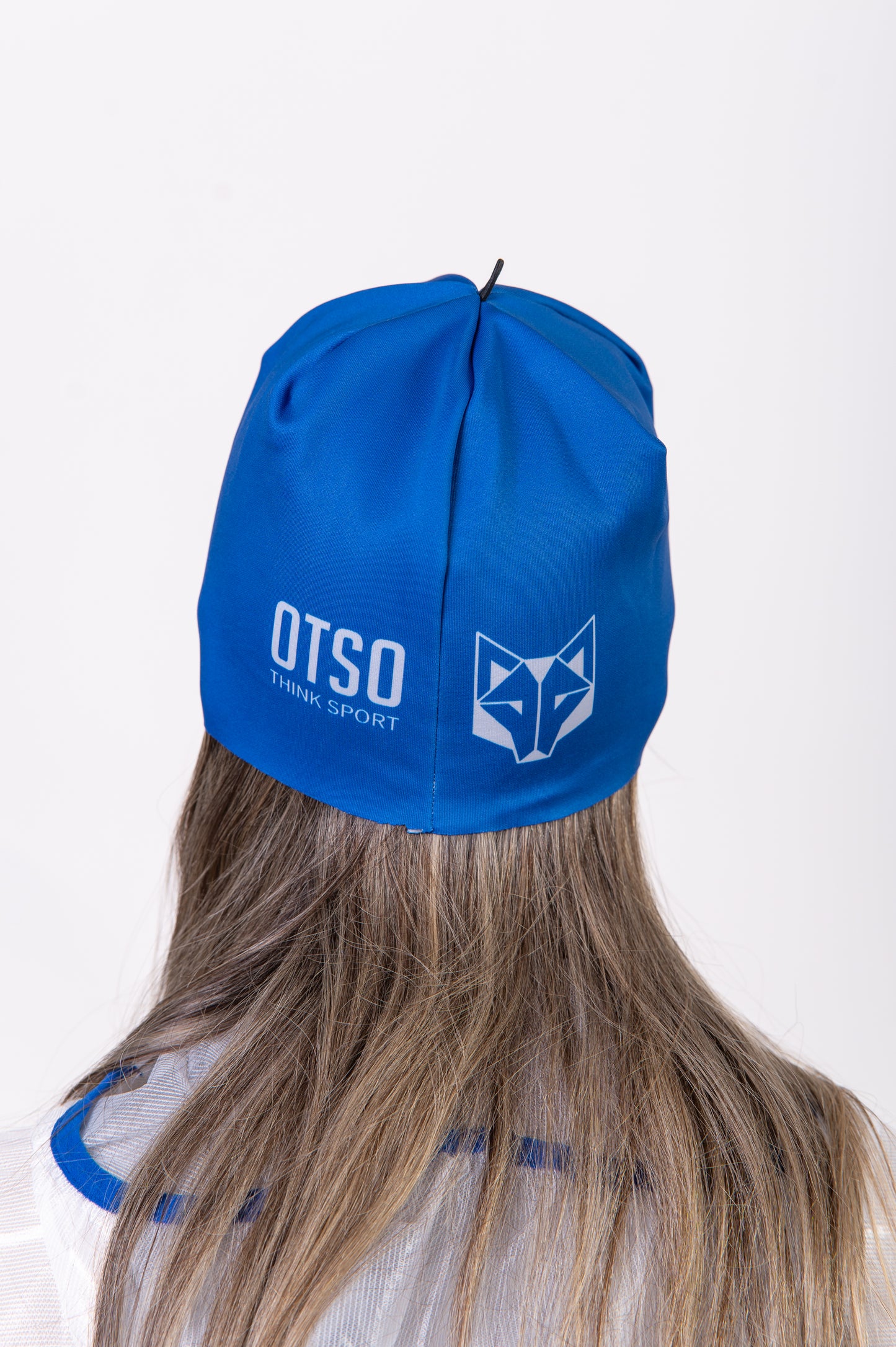 Hat - Electric Blue & White