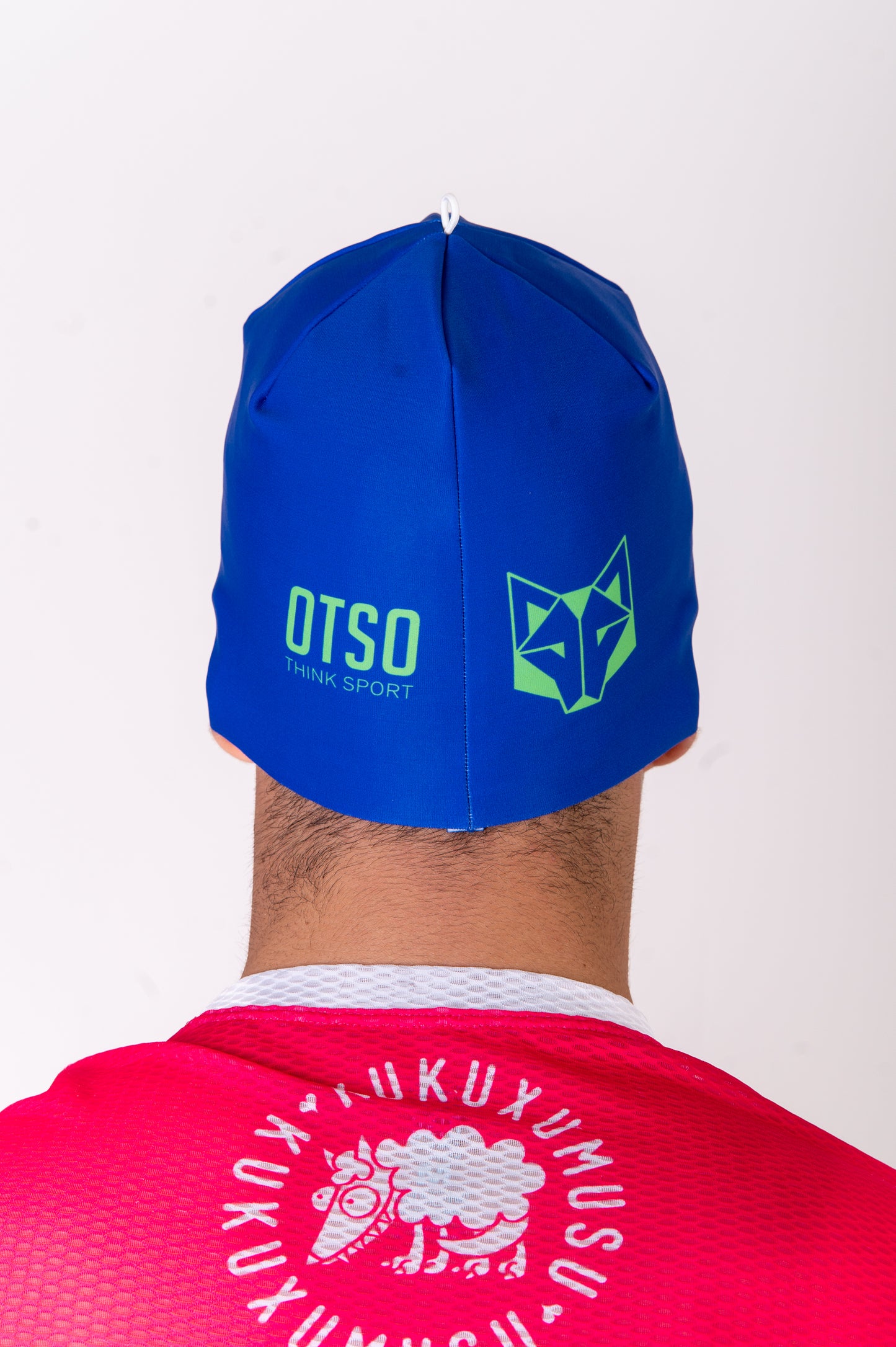 Hat - Electric Blue & Fluo Green