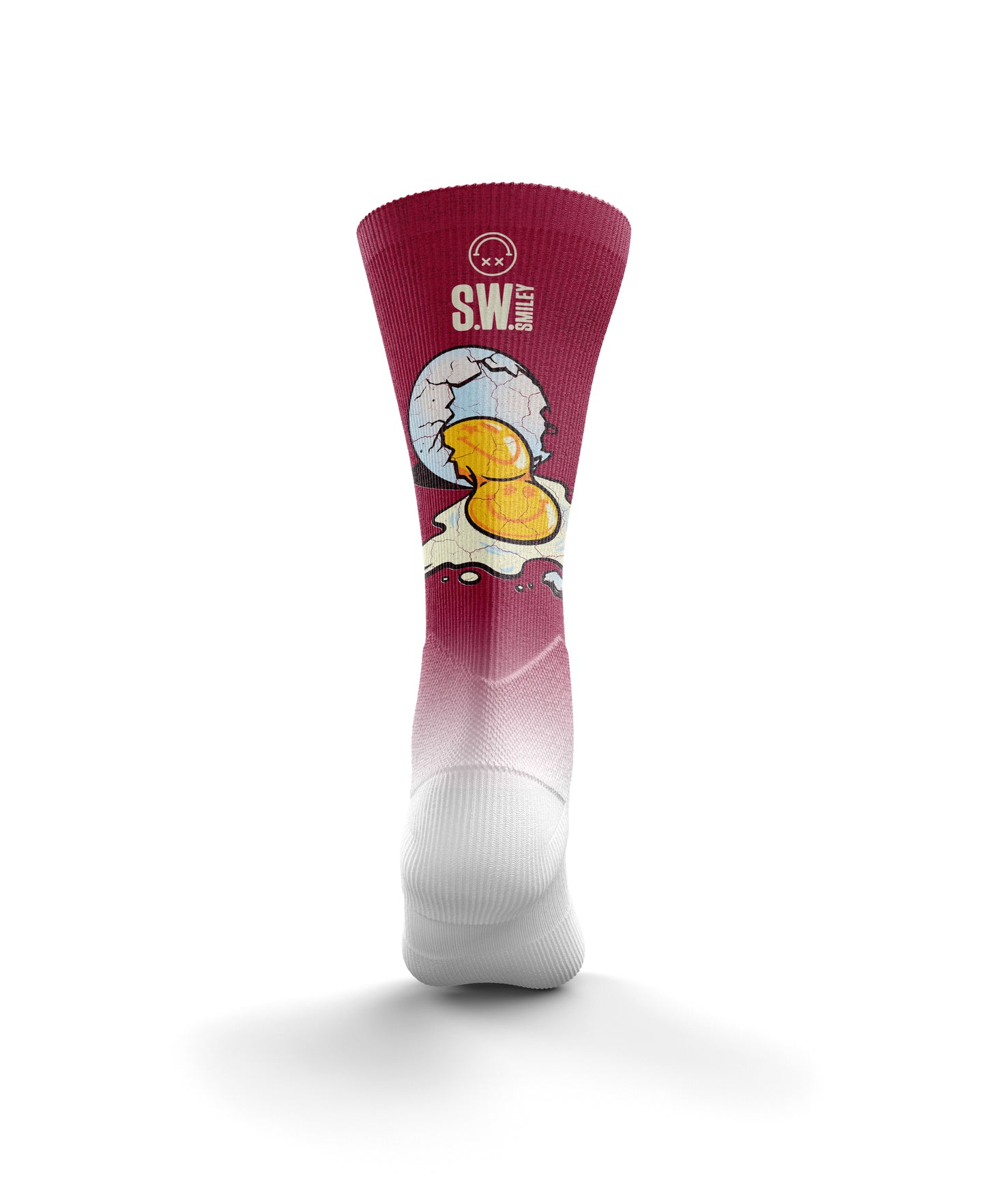 Meias Sublimadas - S.W.Smiley Concrete Canvas Egg