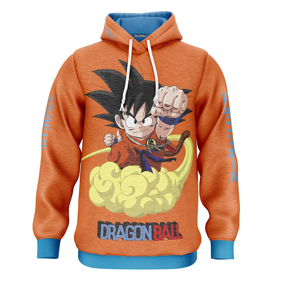 Blusa Dragon Jaqueta College Goku Moletom Do Dragon Ball Z