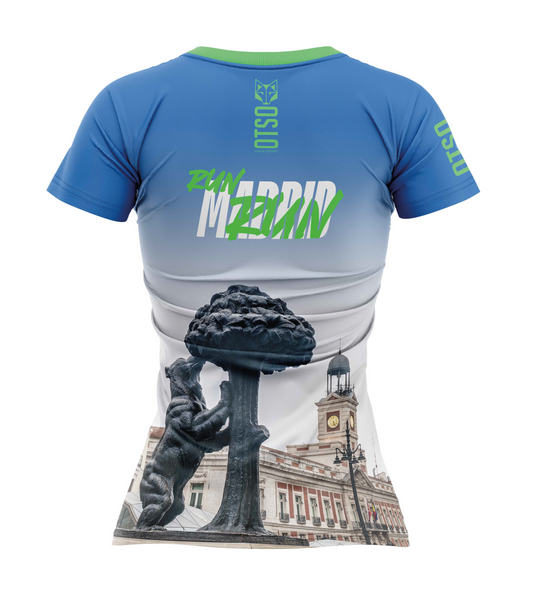 Camiseta manga corta mujer - Run Madrid (Outlet)