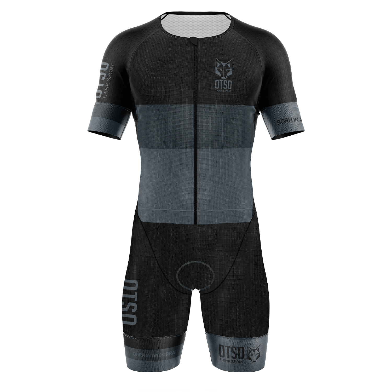 Mono de triatlón hombre Black