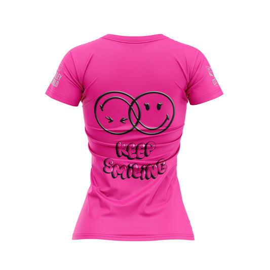 T-shirt manches courtes femme - S.W.Smiley Sourire (Outlet)