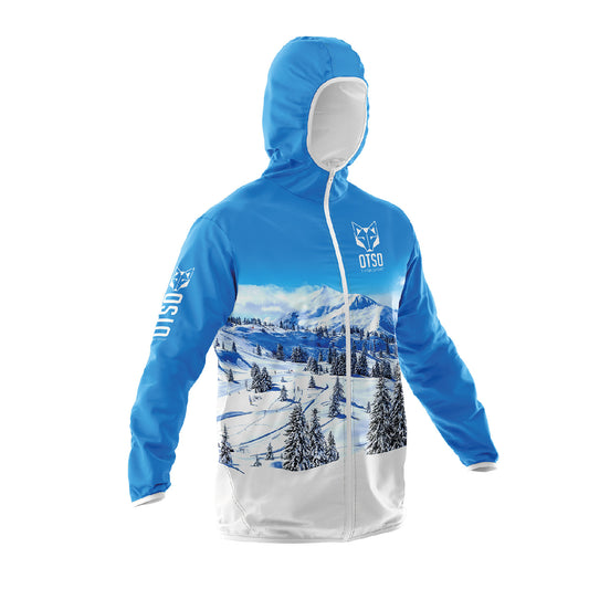 Unisex Running Jacket - Snow Forest