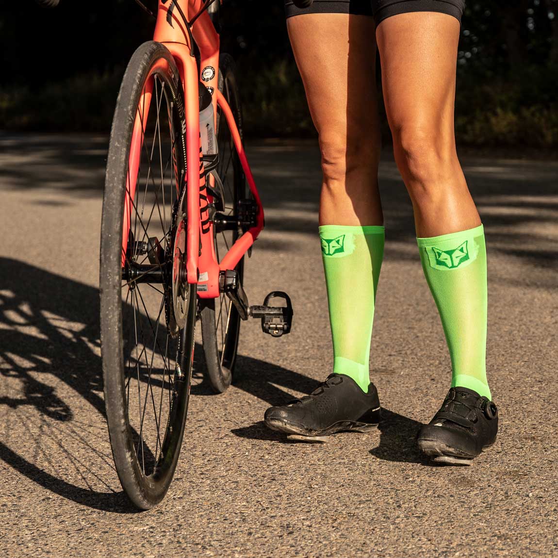 UltraLight Socks - Fluo Green