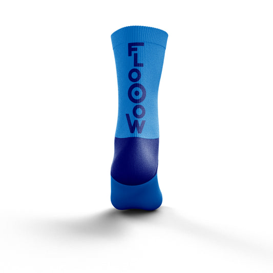 Calcetines Multisport Medium Cut - Flooow light blue & electric blue