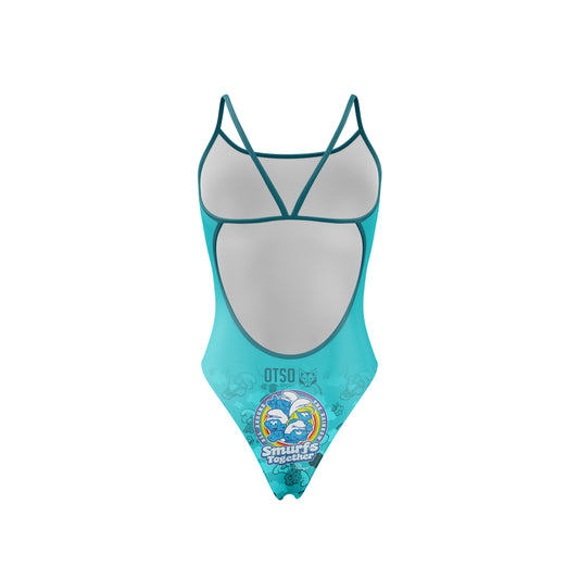 Women's swimsuit - Smurfs Rainbow (Outlet)