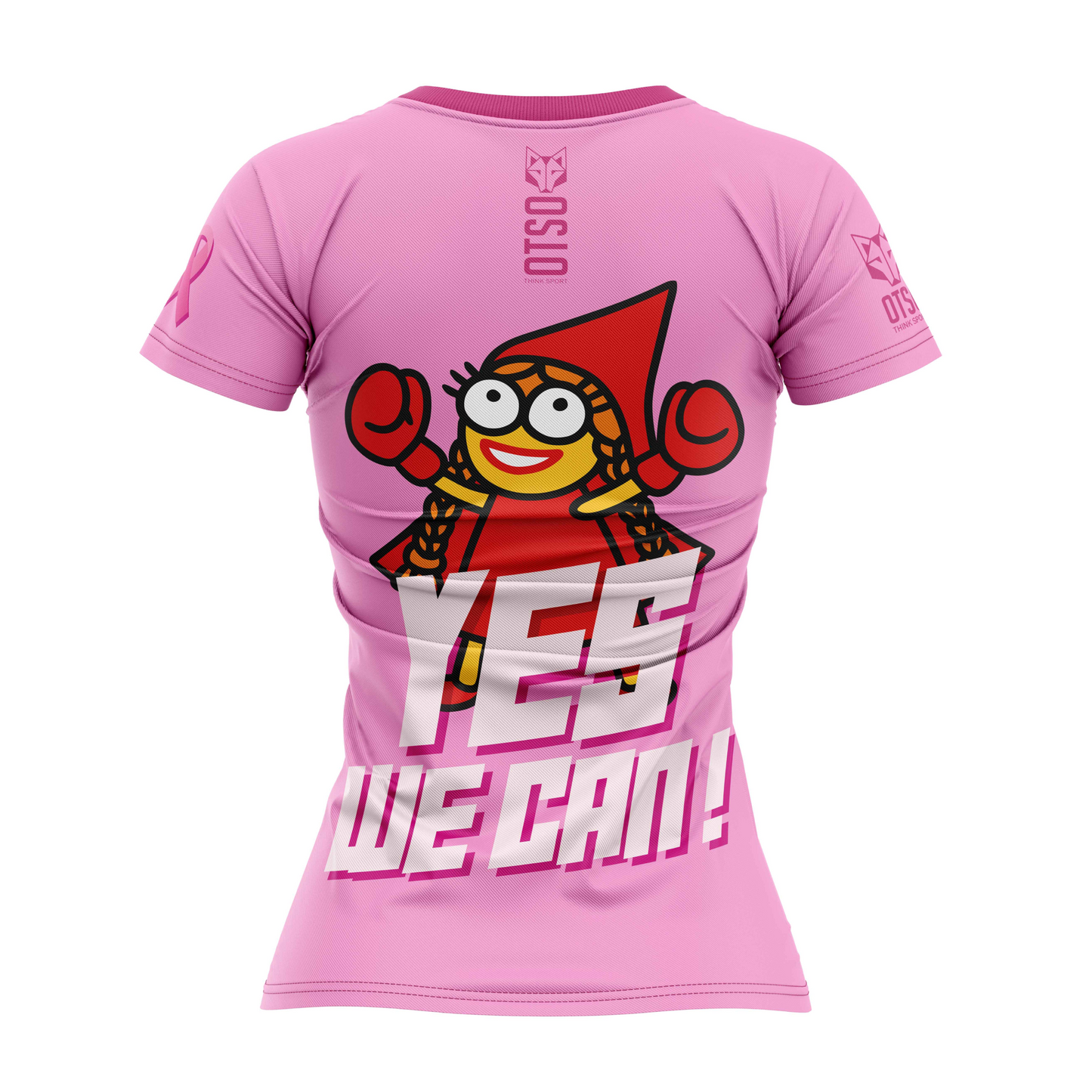 T-shirt manga curta mulher - Dia Mundial do Cancro da Mama 2025 (Outlet)