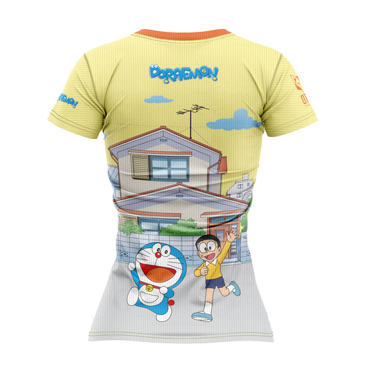Samarreta màniga curta dona - Doraemon Friends forever