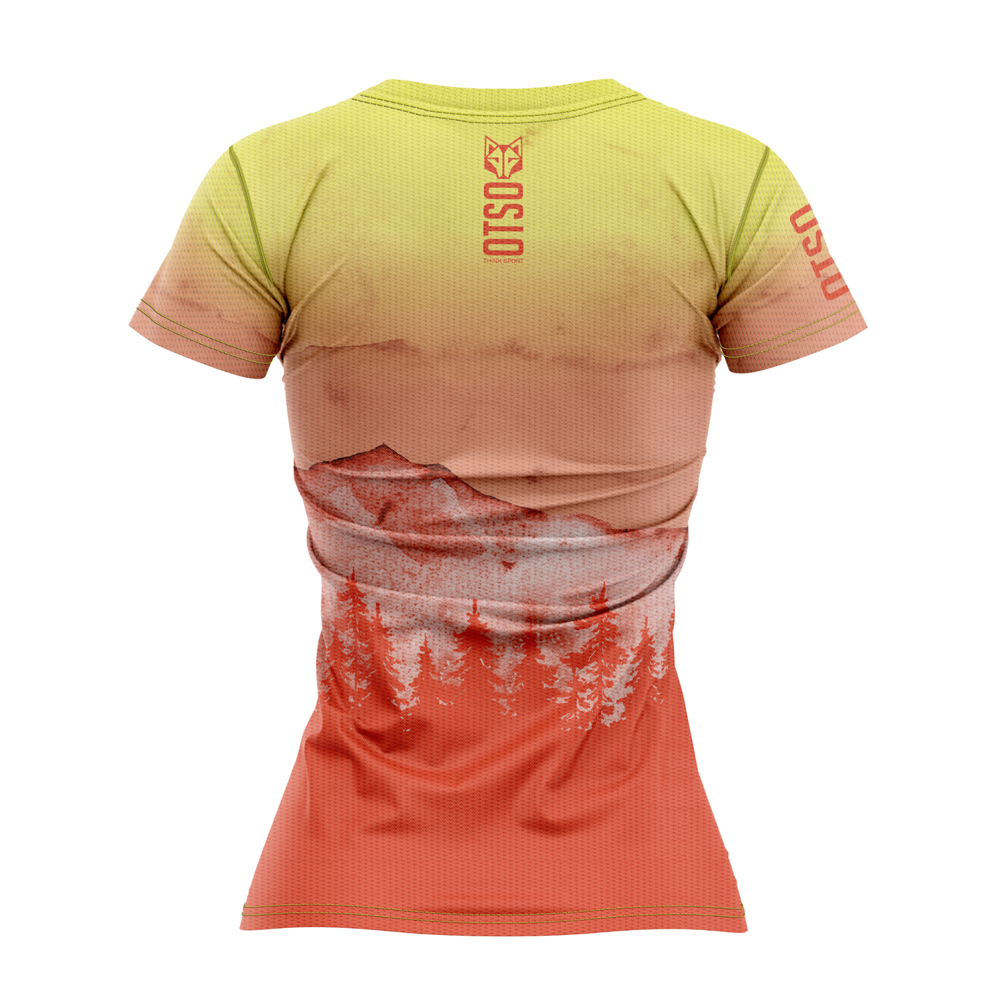 Camiseta manga corta mujer - Orange Forest