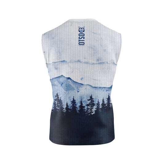 Camiseta sem mangas masculina - Blue Forest