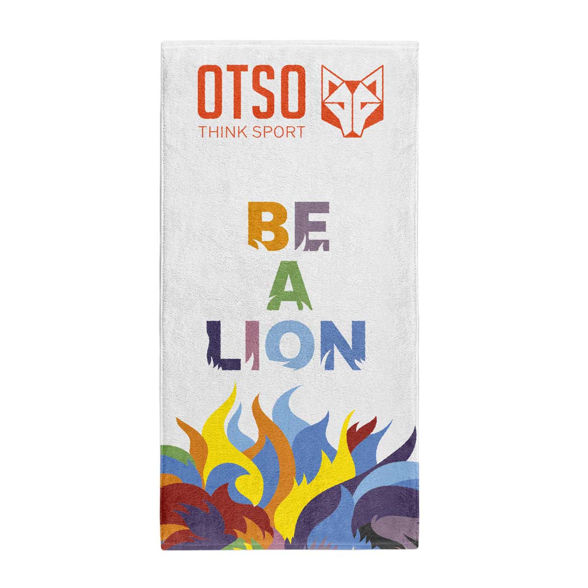 Toalha de microfibra - Seja um Leão