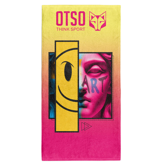 Tovallola de microfibra - Emoji Glow-Up (Outlet)