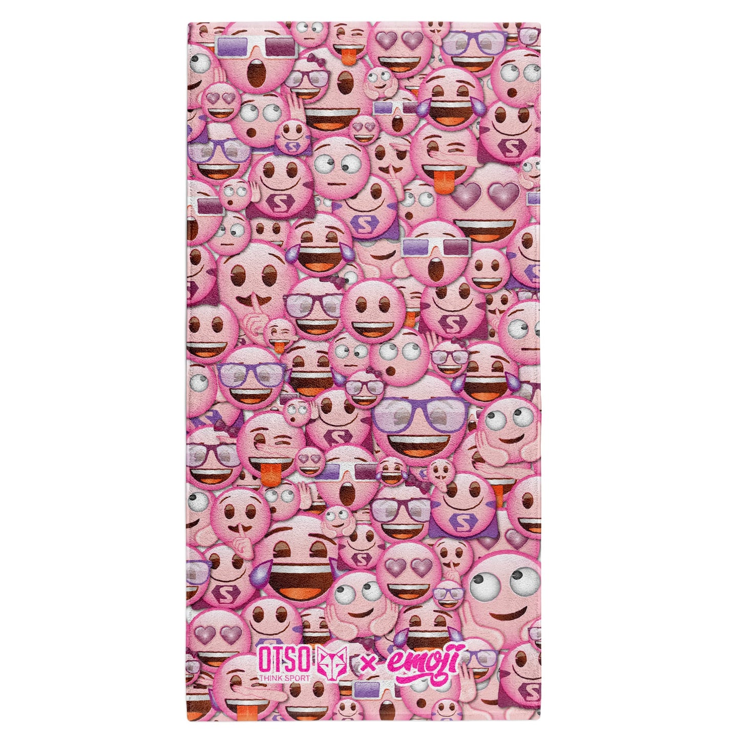 Serviette microfibre - Emoji Classic Pink (Outlet)