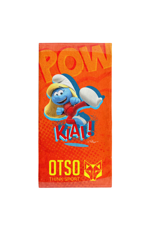 Serviette en microfibre - Smurf Strong