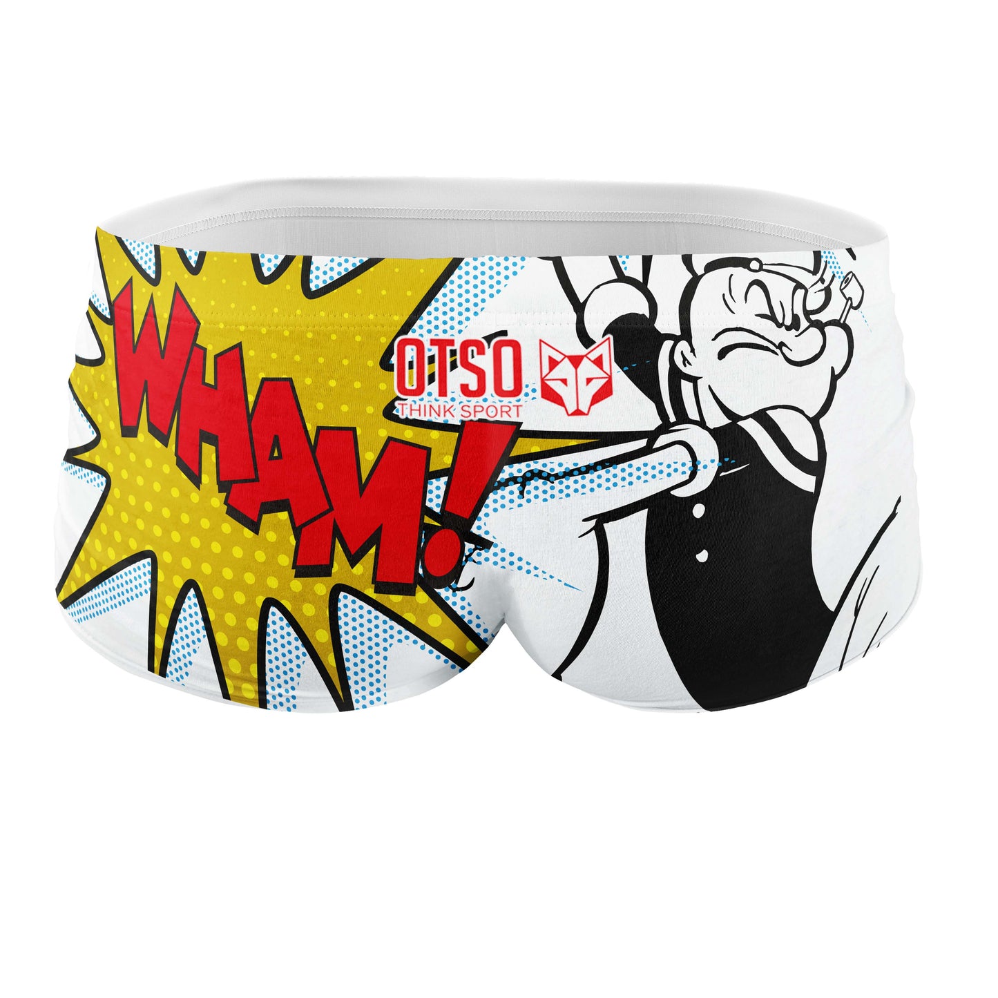 Men's trunk swimsuit - Popeye Pop Art