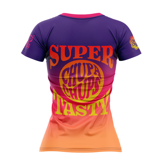 Camiseta manga corta mujer - Chupa Chups Super Tasty