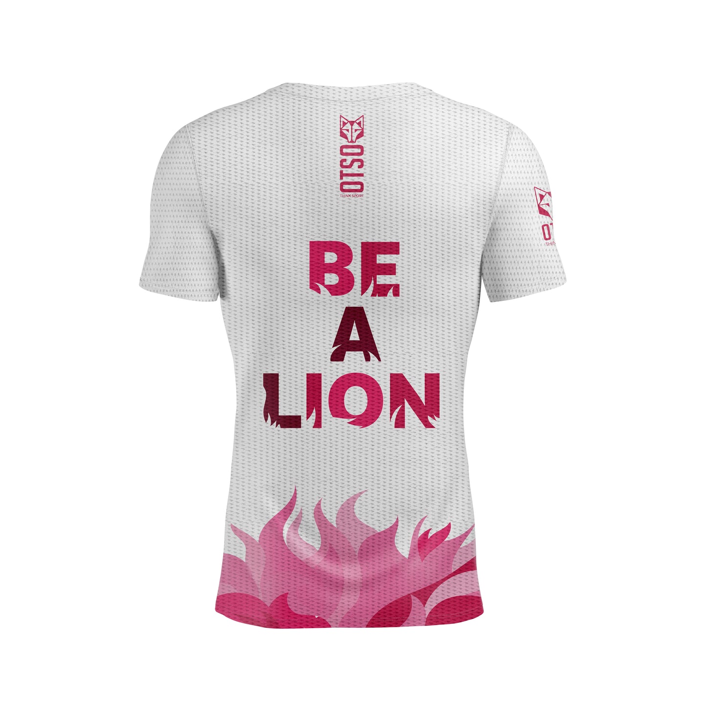 Camiseta manga corta hombre - Be A Lion Pink