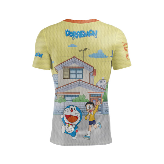Samarreta màniga curta home - Doraemon Friends forever