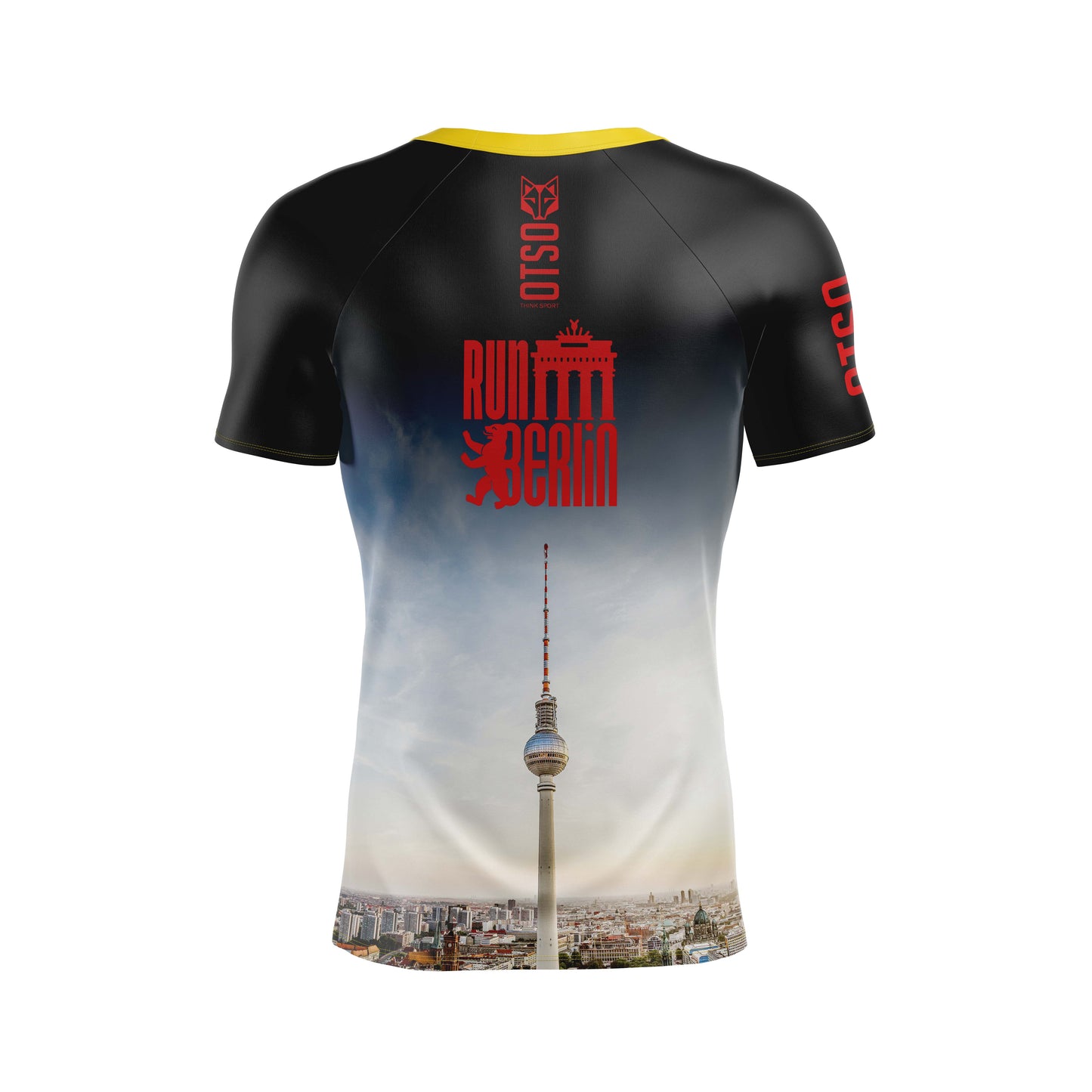 T-shirt manica corta da uomo - Run Berlin (Outlet)
