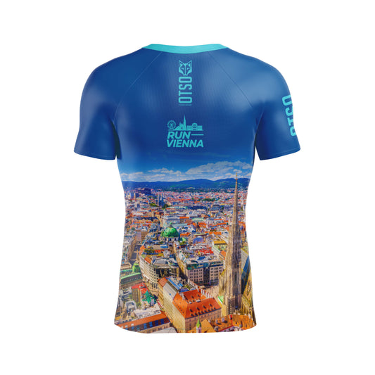 Camiseta masculina manga curta - Run Austria (Outlet)