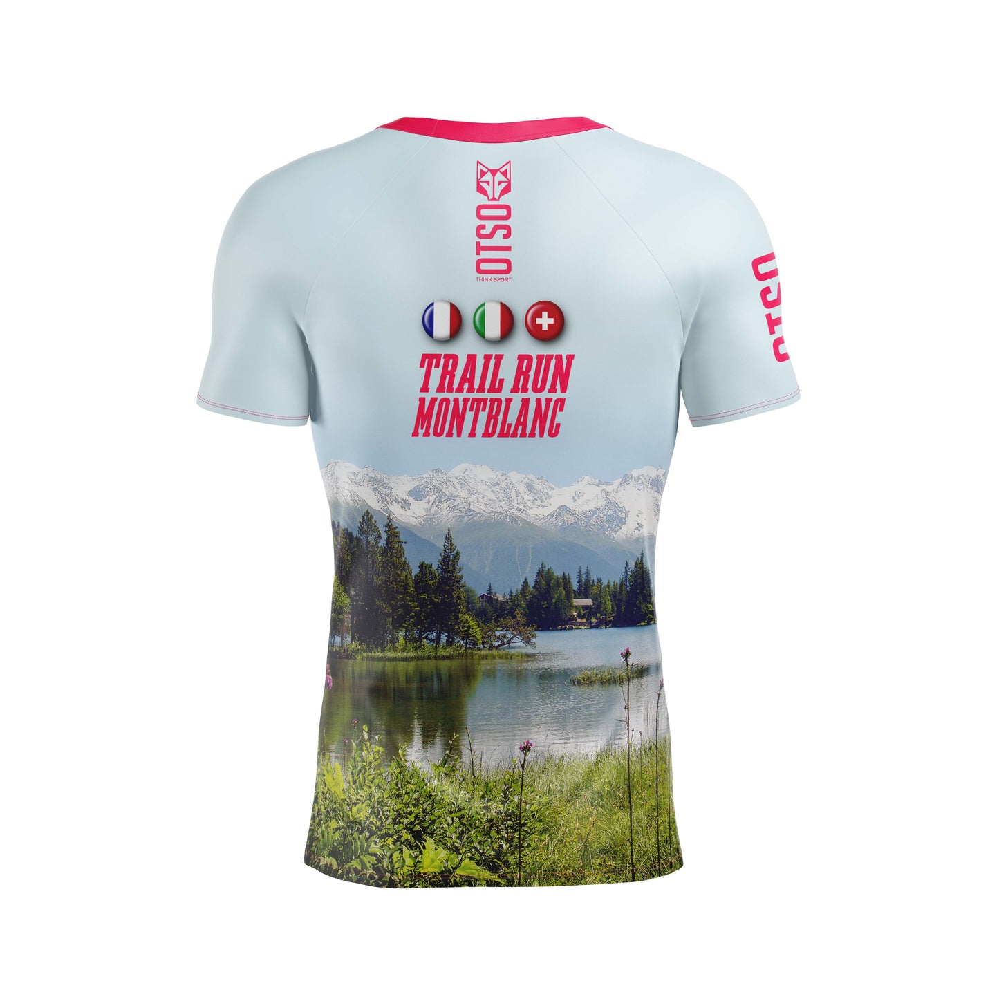 Short Sleeve T-Shirt Men - Trail Run Montblanc 2025 (Outlet)