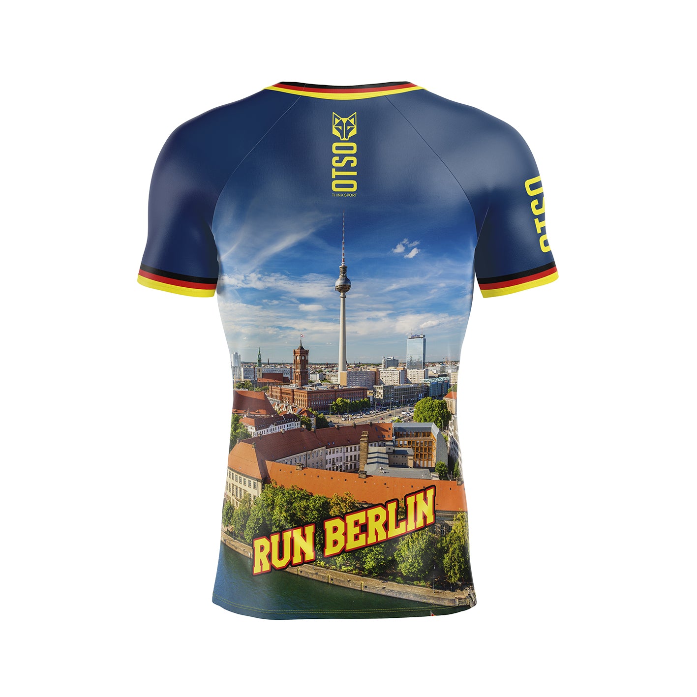 T-shirt manica corta da uomo - Run Berlin 2024 (Outlet)