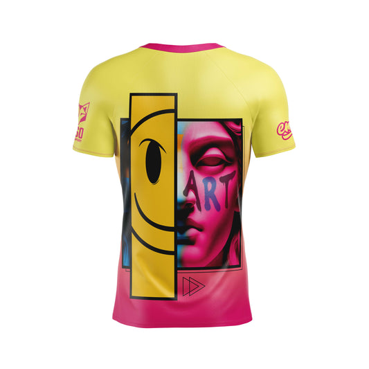 Camiseta manga corta hombre - Emoji Glow-Up (Outlet)