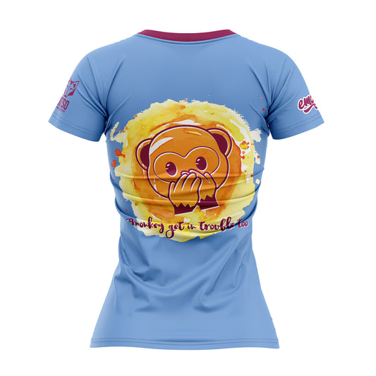 Camiseta manga corta mujer - Emoji Monkey See (Outlet)