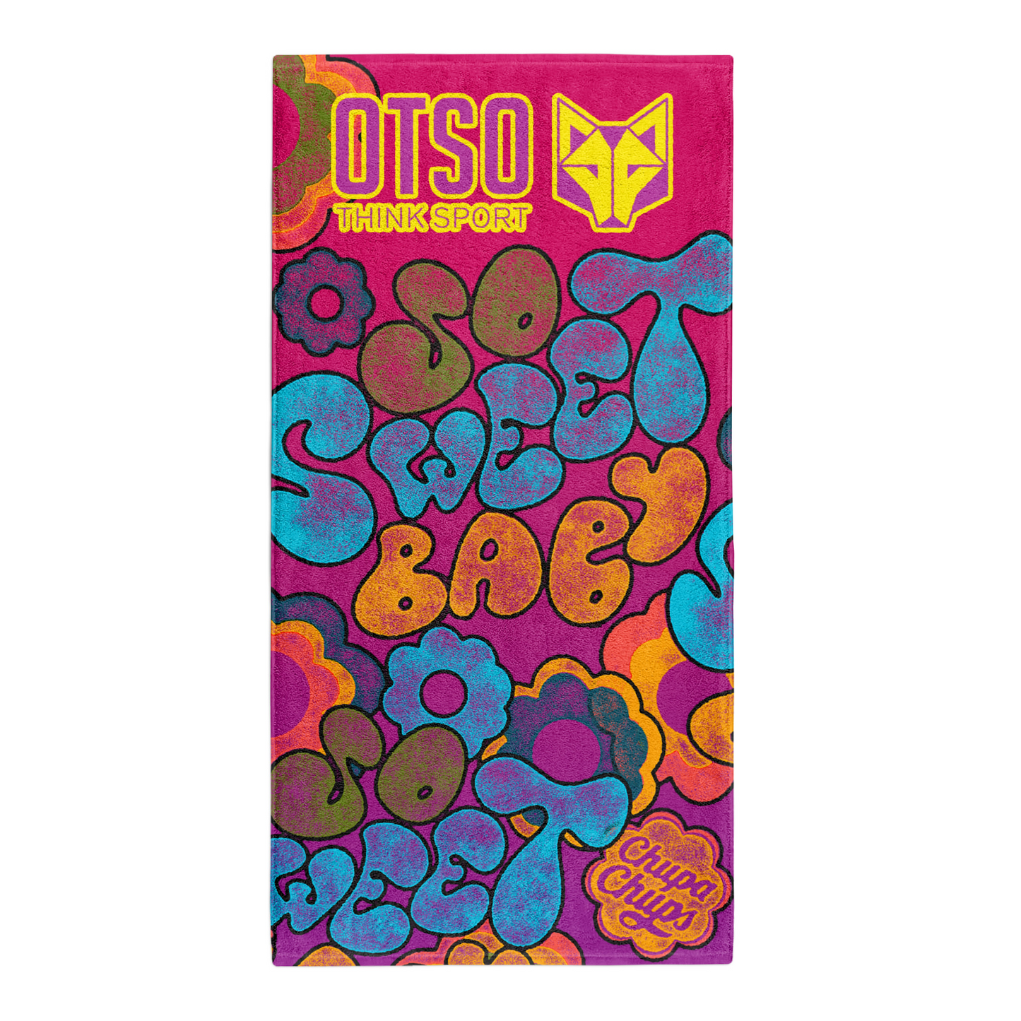 Asciugamano in microfibra Chupa Chups Sweet Baby