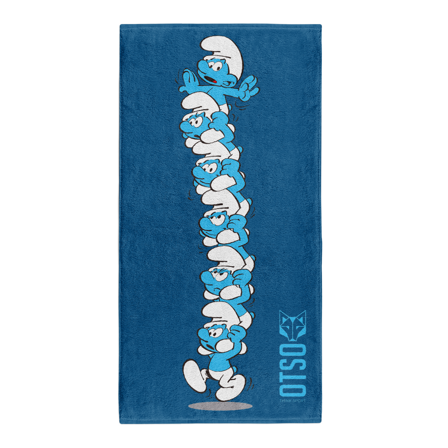 Toalla de microfibra - Smurfs Tower