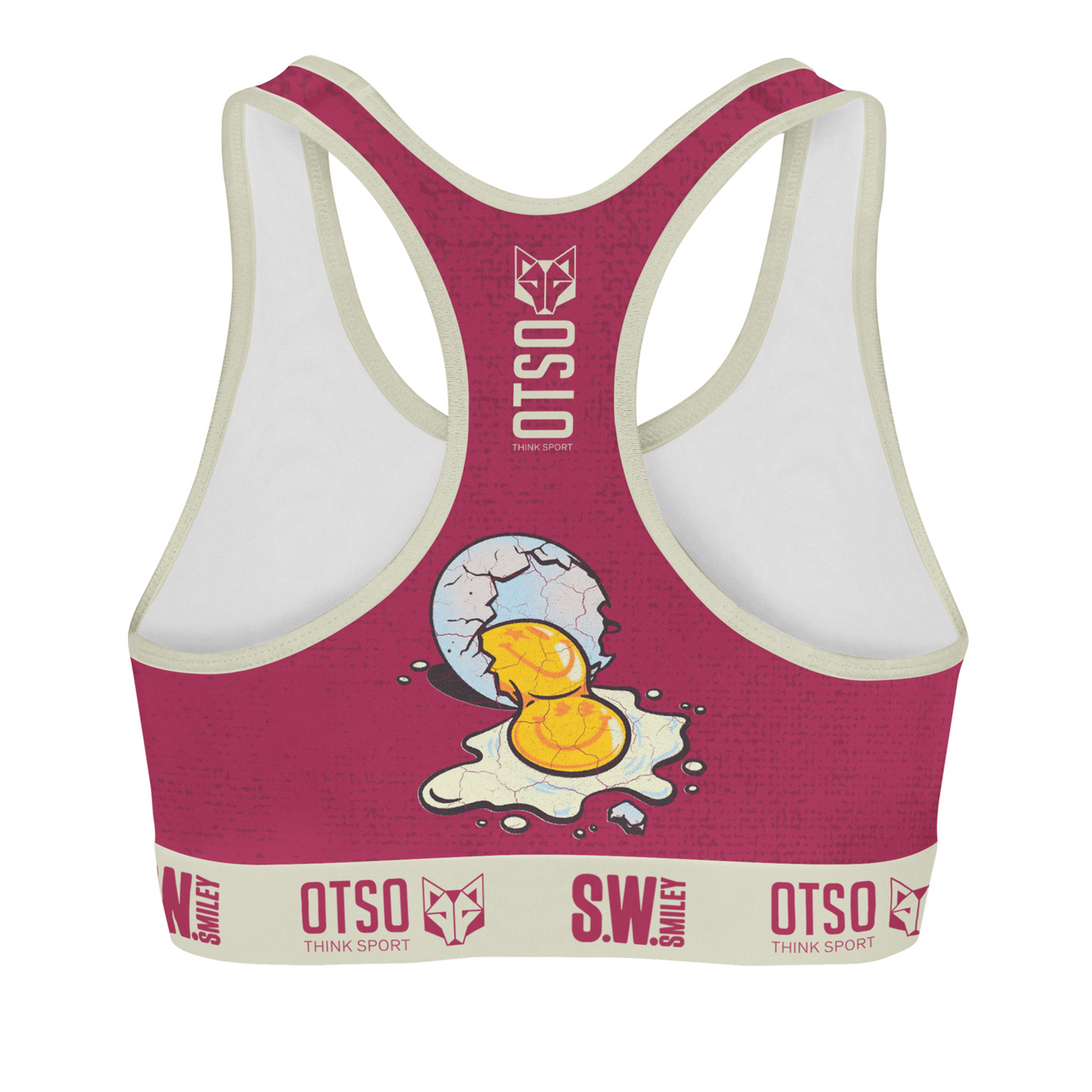 Top esportiu - S.W.Smiley Concrete Canvas Egg