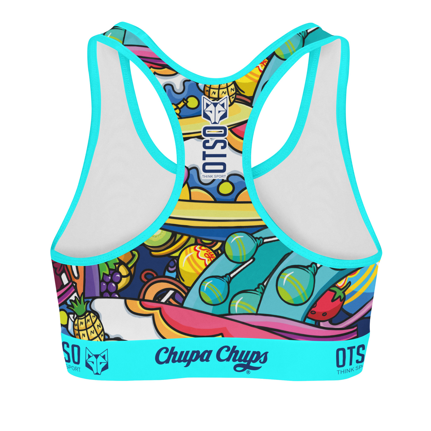 Blusa esportiva feminina Chupa Chups Space