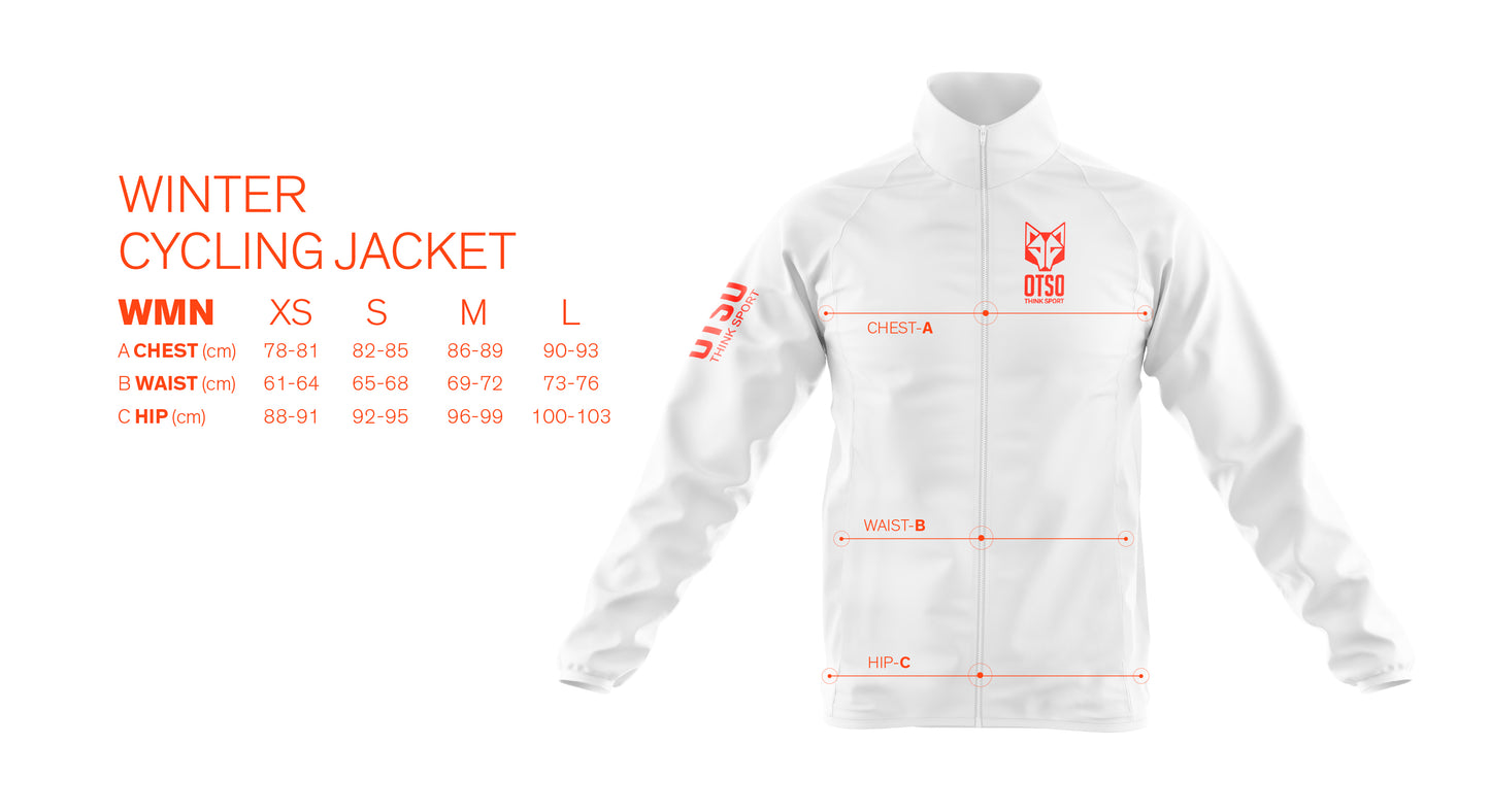 Giacca invernale da ciclismo da donna - Midnightblue