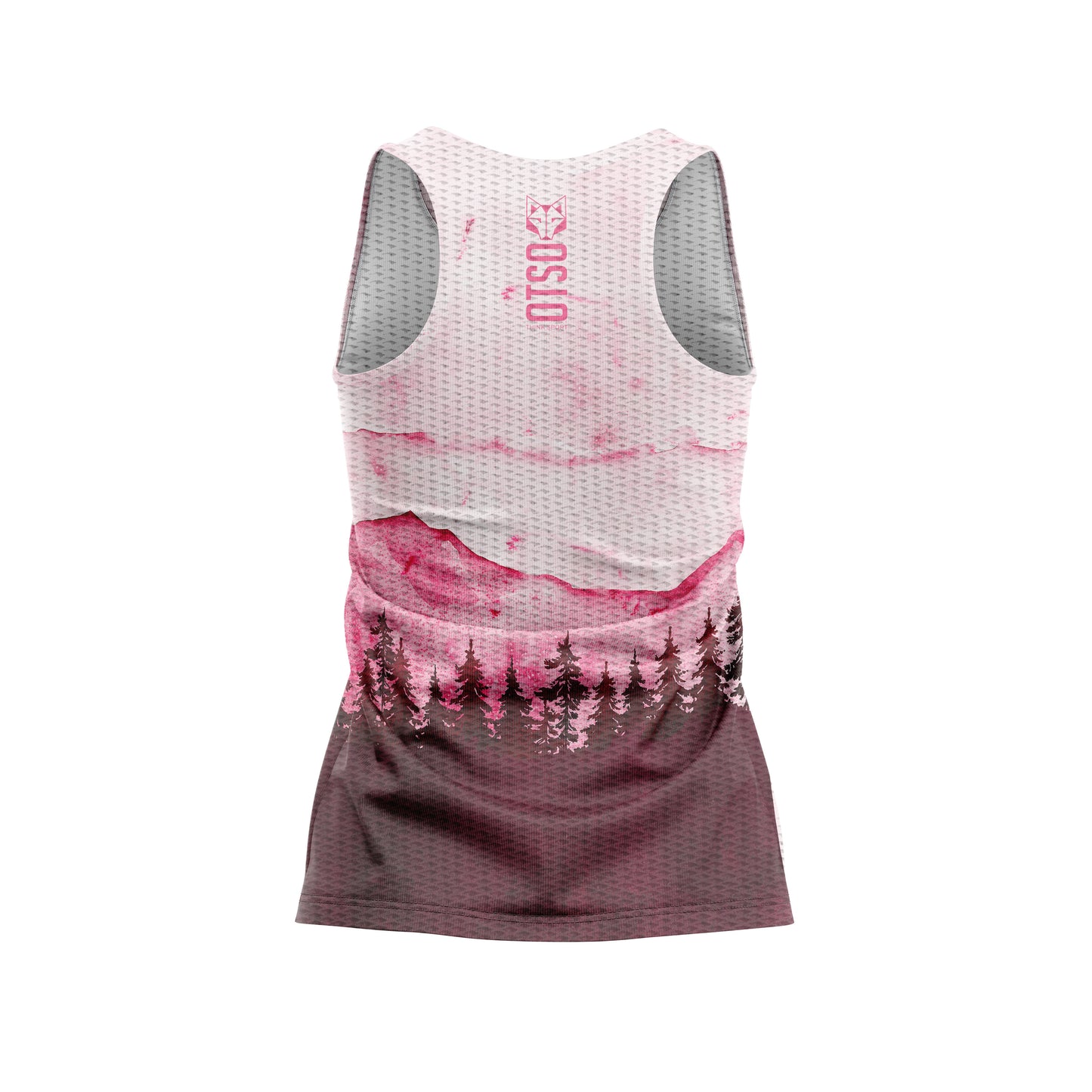 Camiseta sin mangas mujer - Pink Forest