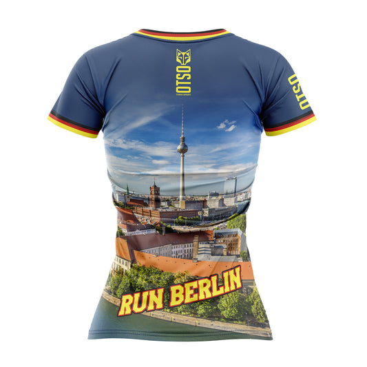 Camiseta manga corta mujer - Run Berlin 2024 (Outlet)