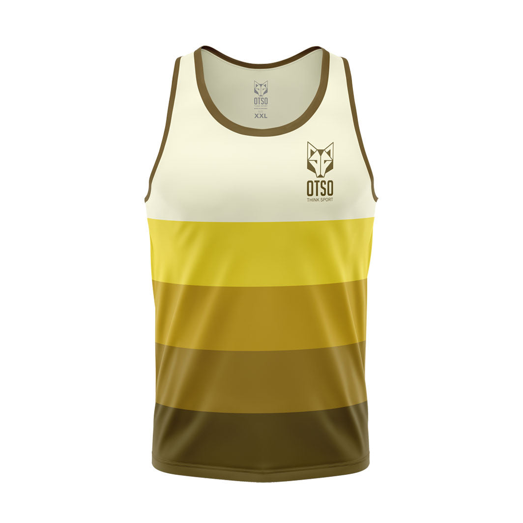 Men's Singlet Yellow
