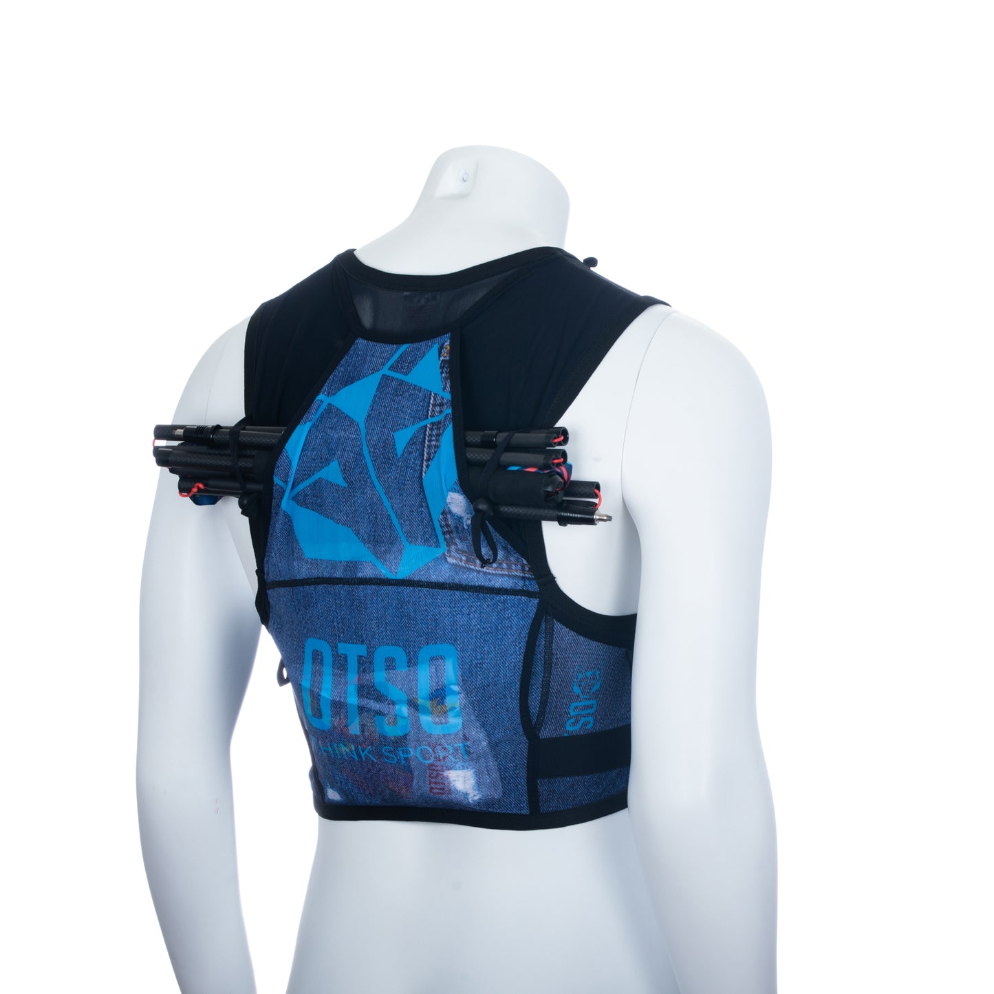 Trail running backpack - Blue Jeans