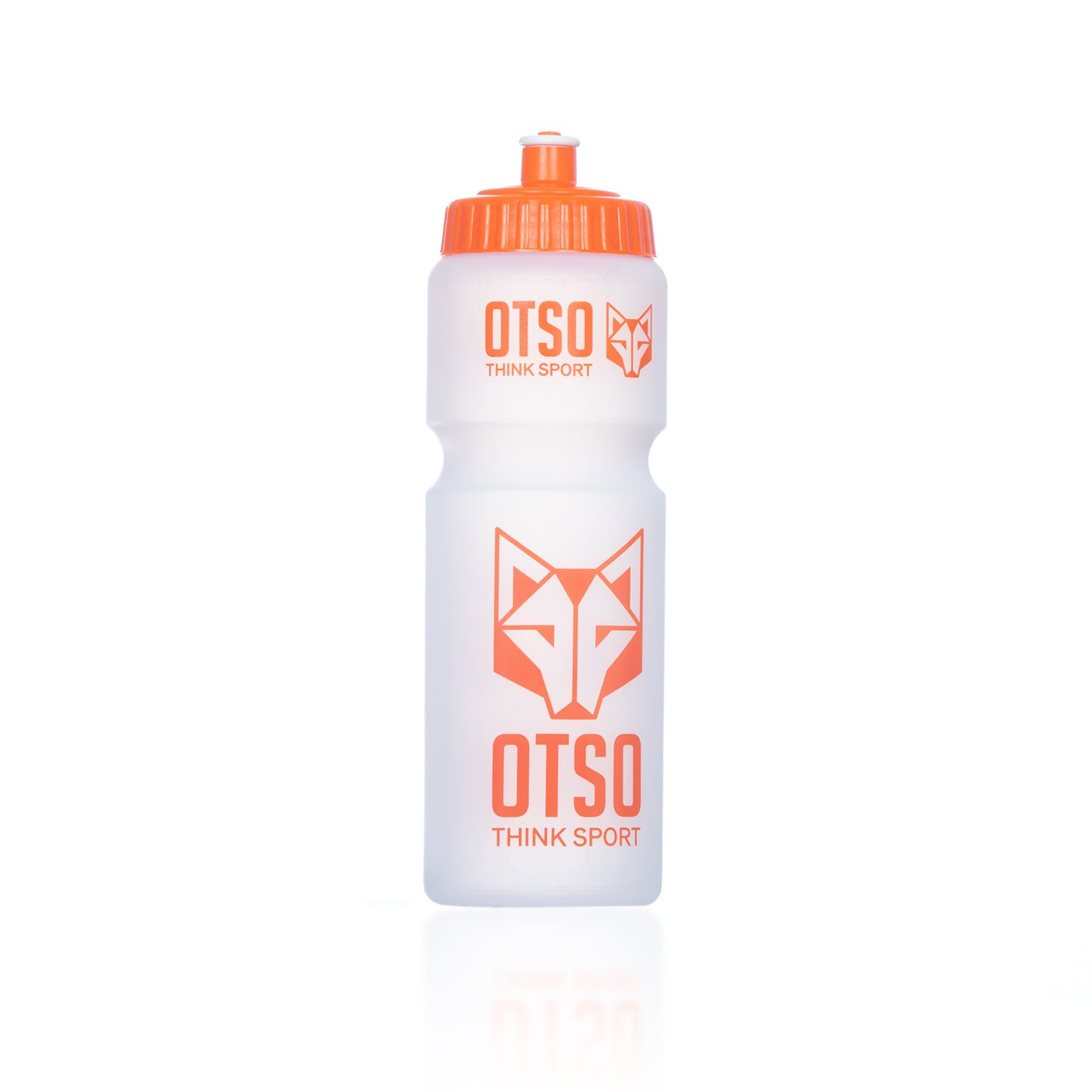 Bio Cycling water bottle 750 ml white