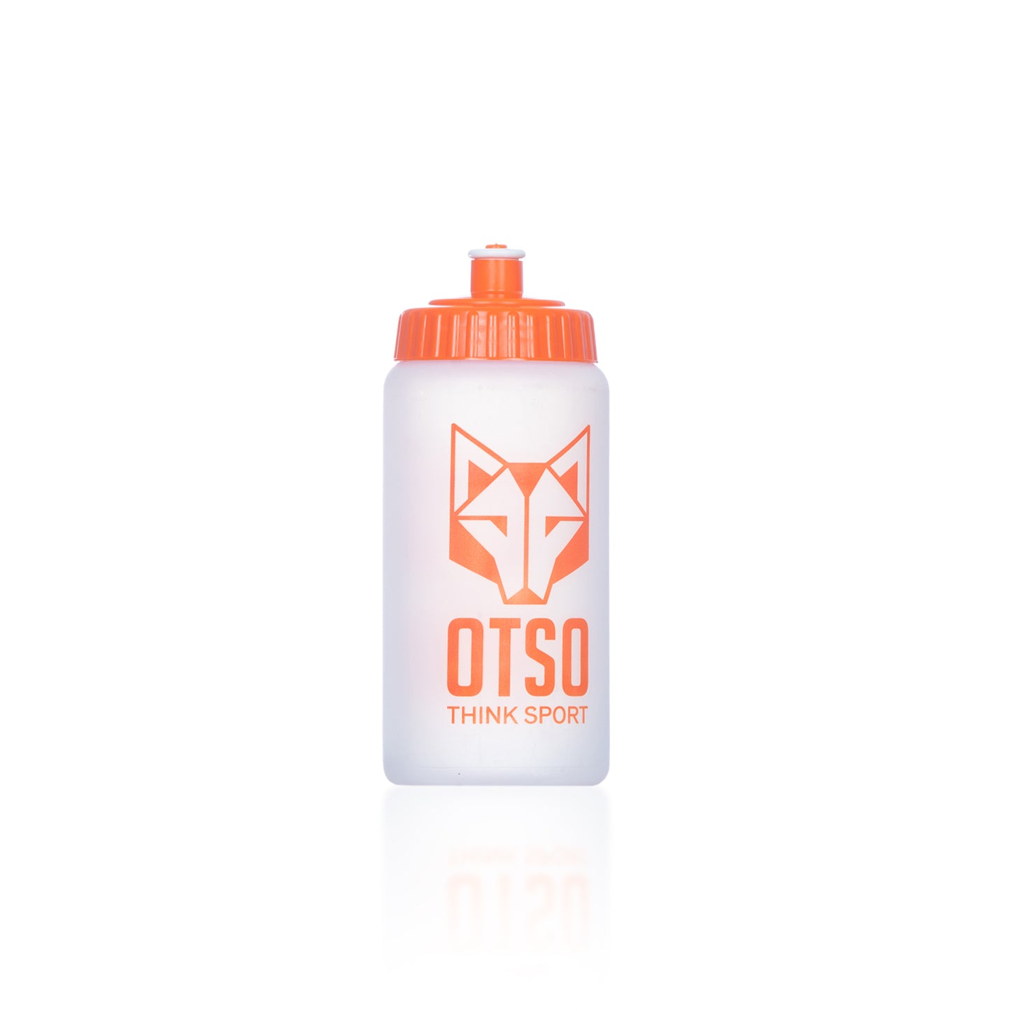 Bio Cycling water bottle 500 ml white
