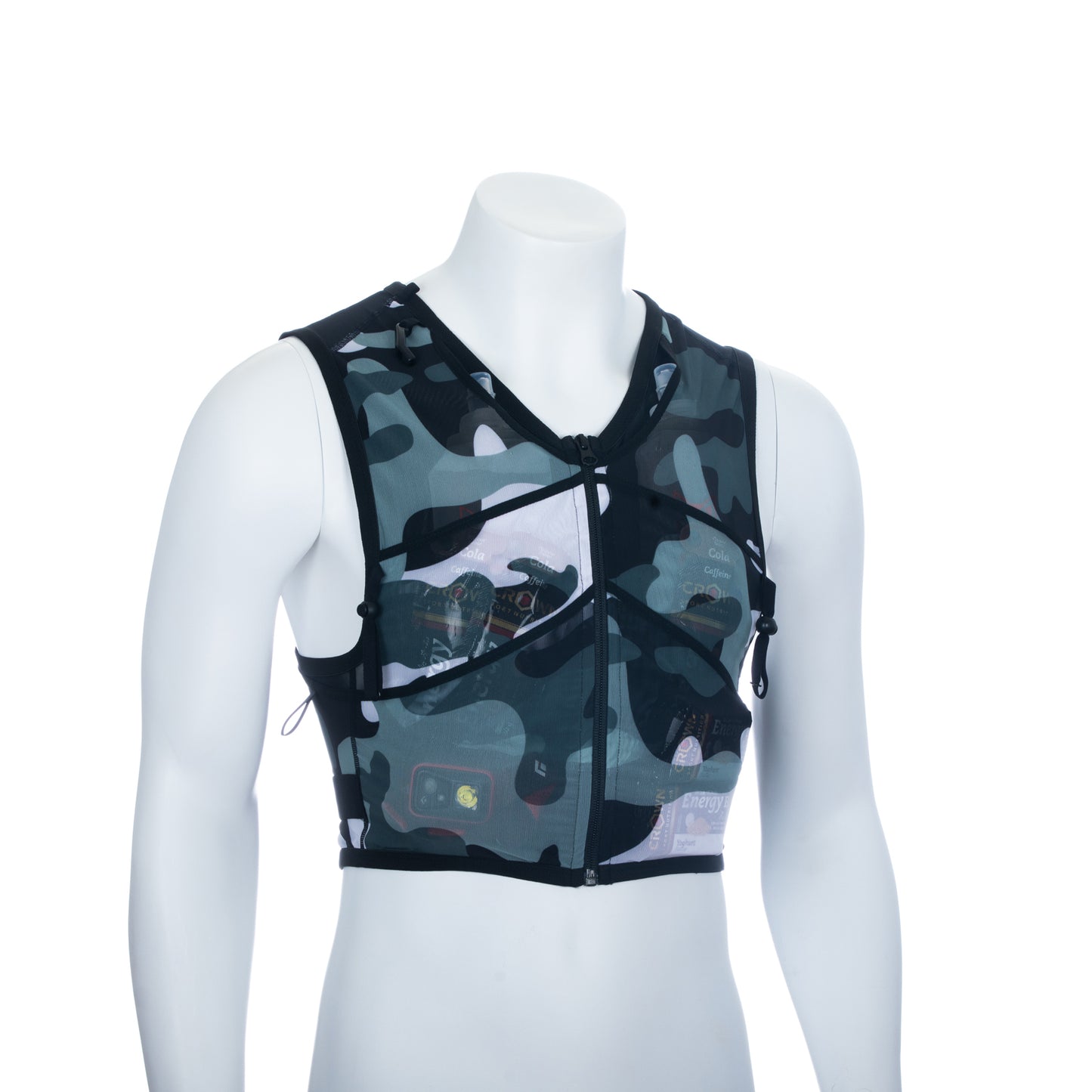 Trail running backpack - Camo Grey