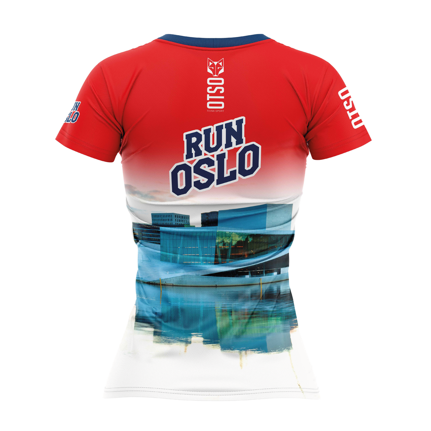 Samarreta màniga curta dona - Run Oslo 2024 (Outlet)