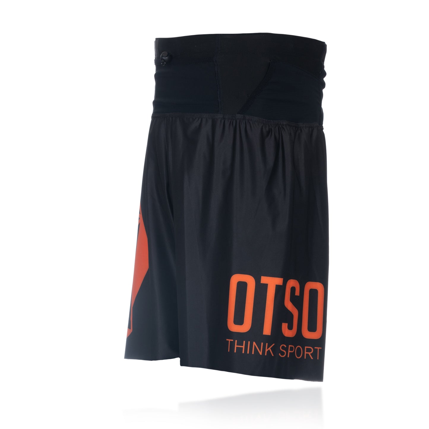 Pantalón corto - Black & Orange