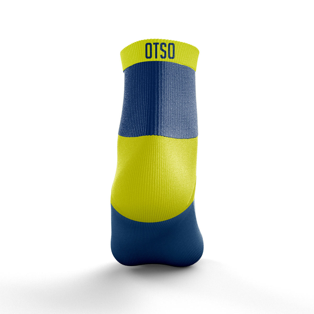 Chaussettes Multisport Basses - Bleu Électrique & Jaune