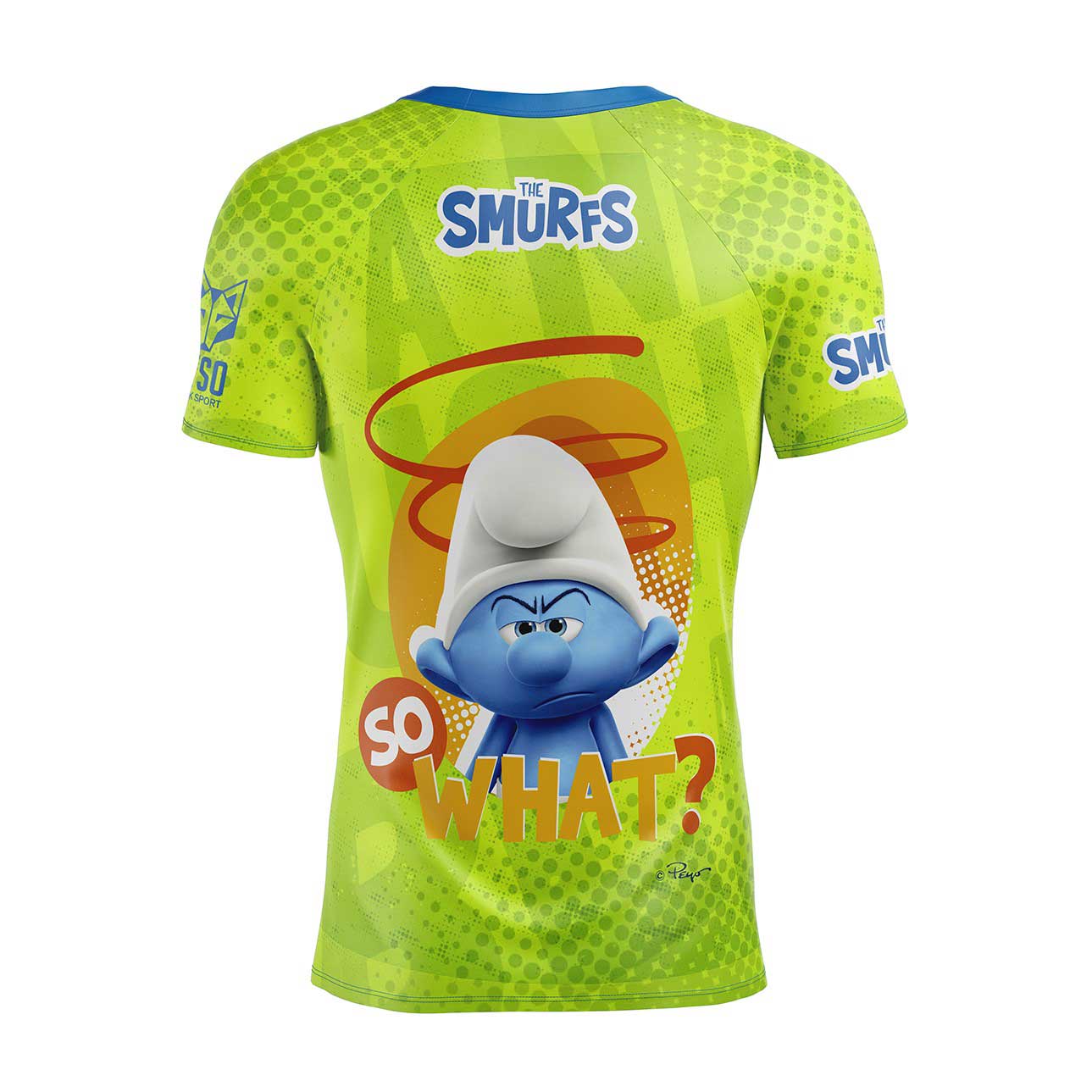 Camiseta manga curta homem - Smurfs Boss (Outlet)